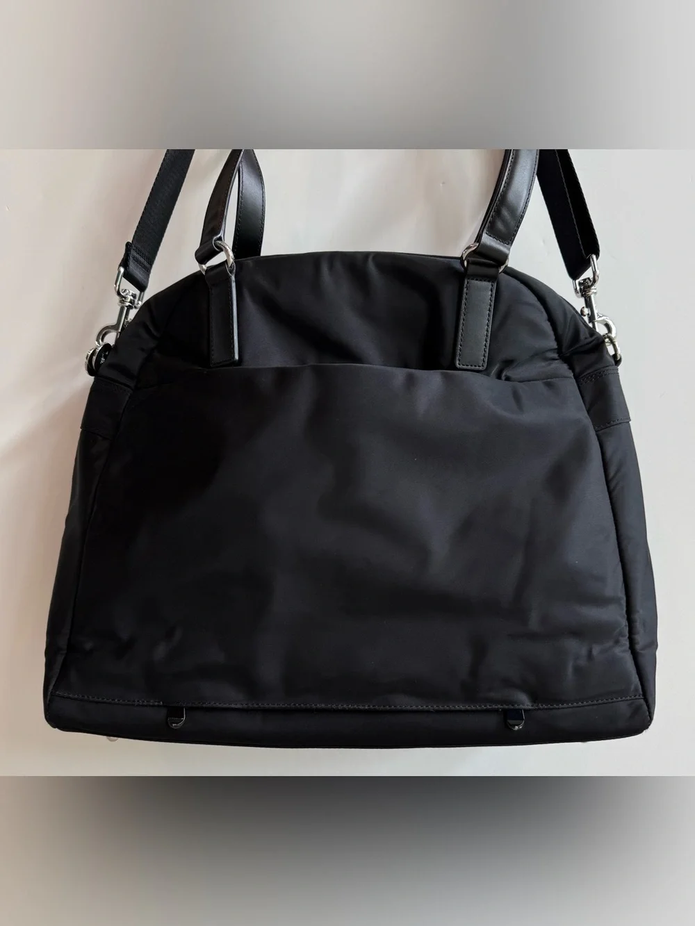 Lo & Sons OG Black Large Tote Shoulder Weekender Travel Laptop Carryon Bag